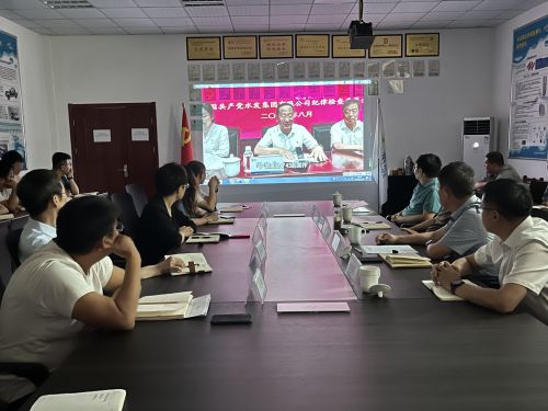 【河海水文】水發(fā)水控集團黨委委員、紀委書記王高升到河海公司全面從嚴治黨、黨風廉政建設專題調(diào)研 (1).jpg